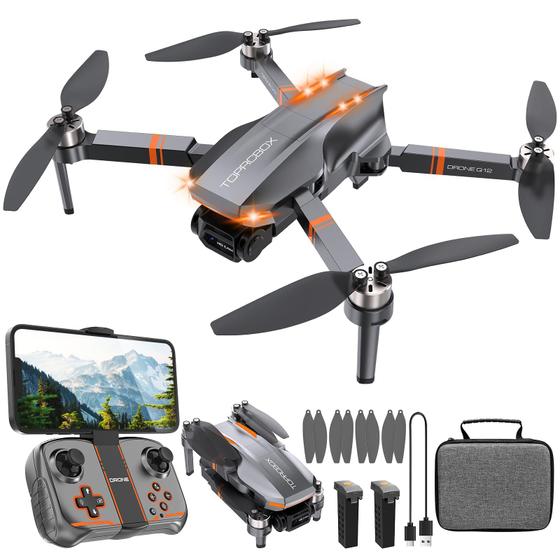 Imagem de Drone TOPBLASTERBOX Q12 com Câmera 4K e Motor Sem Escova