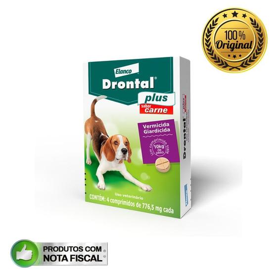 Imagem de Drontal Plus Carne 10kg 4comp