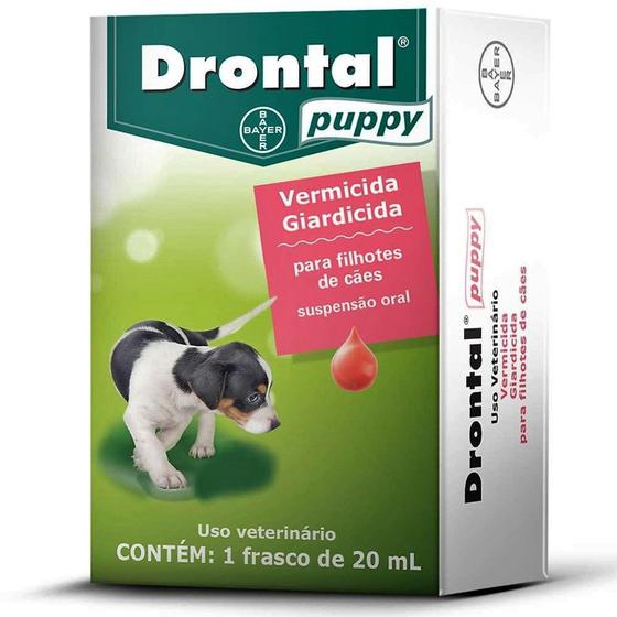 Imagem de Drontal Puppy para Cães Filhotes - frasco com 20ml - Bayer