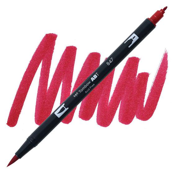Imagem de Dual Brush Pen Tombow Crimson 847