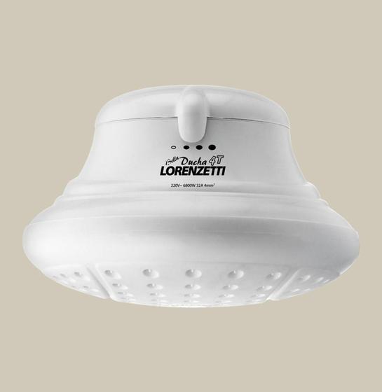 Imagem de Ducha Bella 4 Temperaturas 220V/6800W Branco - Lorenzetti