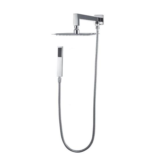 Ducha Chuveiro 20Cm Com Desviador Aço Inox 304 Mundaú Pingoo.casa - Prata Menor preço em Ducha Chuveiro 20Cm Com Desviador Aço Inox 304 Mundaú Pingoo.casa - Prata
