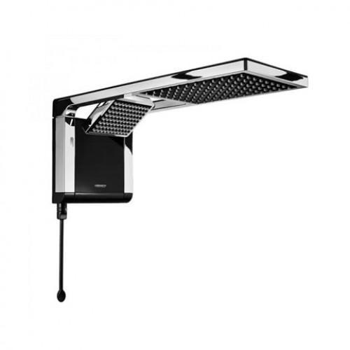 Imagem de Ducha de Parede Acqua Duo Flex Cromado/Preto 220v - Lorenzetti