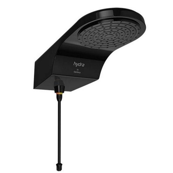 Ducha Eletrônica Hydra Fit Preta - 127V 5500W Imagem de Ducha Eletrônica Hydra Fit Preta - 127V 5500W