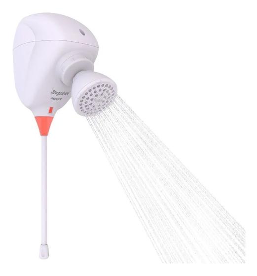 Ducha eletronica move blindada 4000w 220v branco Menor preço em Ducha eletronica move blindada 4000w 220v branco