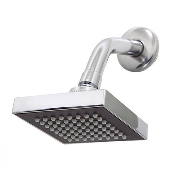 Imagem de Ducha Fria Cromado Quadr Rubi Bognar C/Braco