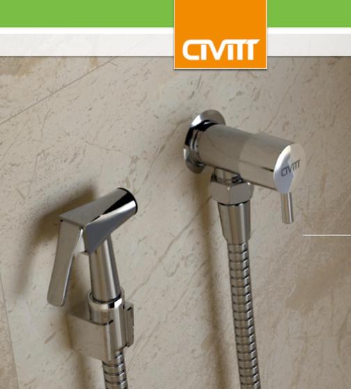 Ducha Higiênica 1/4 de Volta em Metal Cromado Menor preço em Ducha Higiênica 1/4 de Volta em Metal Cromado
