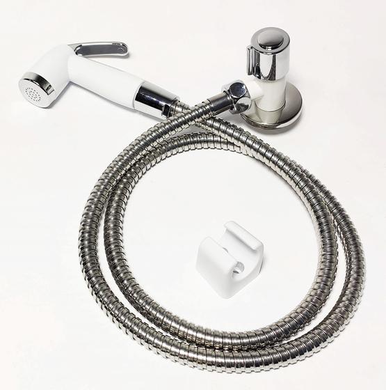 Ducha Higiênica Abs 1/4 volta Pop c8 gatilho abs branco Menor preço em Ducha Higiênica Abs 1/4 volta Pop c8 gatilho abs branco