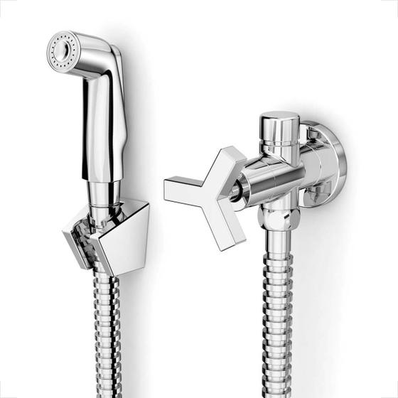 Ducha higienica celite up com derivaçao cromada b5008clcrb Menor preço em Ducha higienica celite up com derivaçao cromada b5008clcrb