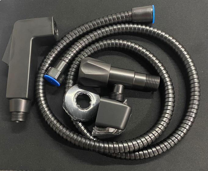 Ducha Higiênica Completa Quadrado Preto Fosco Black Matte é boa?