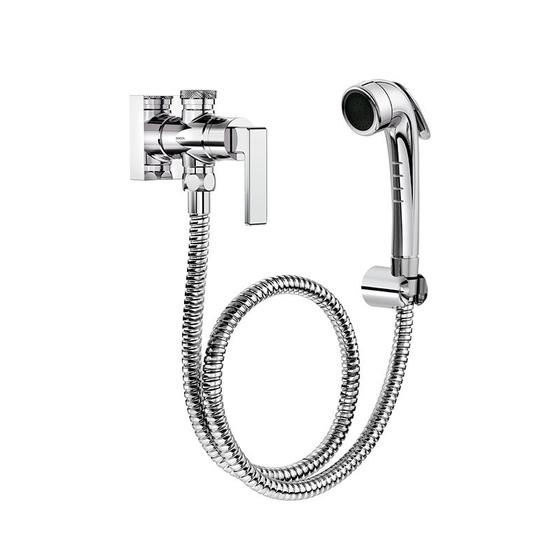Ducha Higiênica Docol Stillo 823706 com Registro e Derivação Cromada Menor preço em Ducha Higiênica Docol Stillo 823706 com Registro e Derivação Cromada