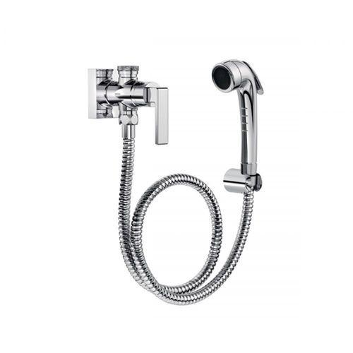 Ducha Higiênica Docol Stillo c/ Registro e Derivação Cromada Menor preço em Ducha Higiênica Docol Stillo c/ Registro e Derivação Cromada