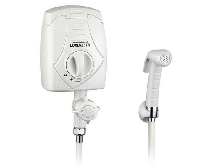 Ducha Higiênica Elétrica Lorenzetti 3T - 220v 4300w 3 Temperaturas Branca Menor preço em Ducha Higiênica Elétrica Lorenzetti 3T - 220v 4300w 3 Temperaturas Branca