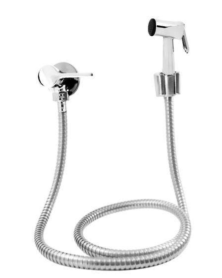 Ducha Higiênica Luxo 100% Metal Completa ¼ Volta C-65 Menor preço em Ducha Higiênica Luxo 100% Metal Completa ¼ Volta C-65