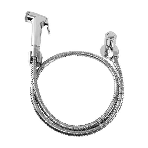 Ducha Higiênica Luxo Metal Com Gatilho Abs 1/4 Volta 7744 Menor preço em Ducha Higiênica Luxo Metal Com Gatilho Abs 1/4 Volta 7744