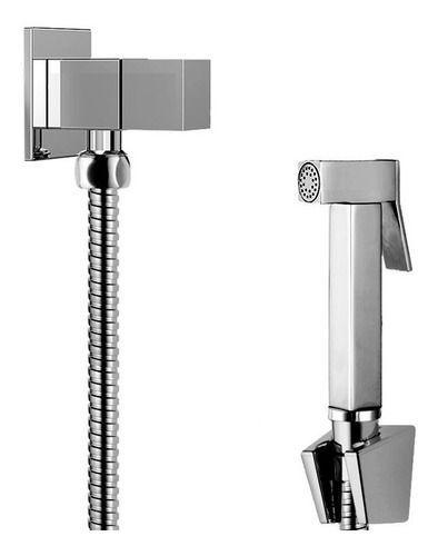 Ducha Higienica Quadrada Em Metal Completa Menor preço em Ducha Higienica Quadrada Em Metal Completa