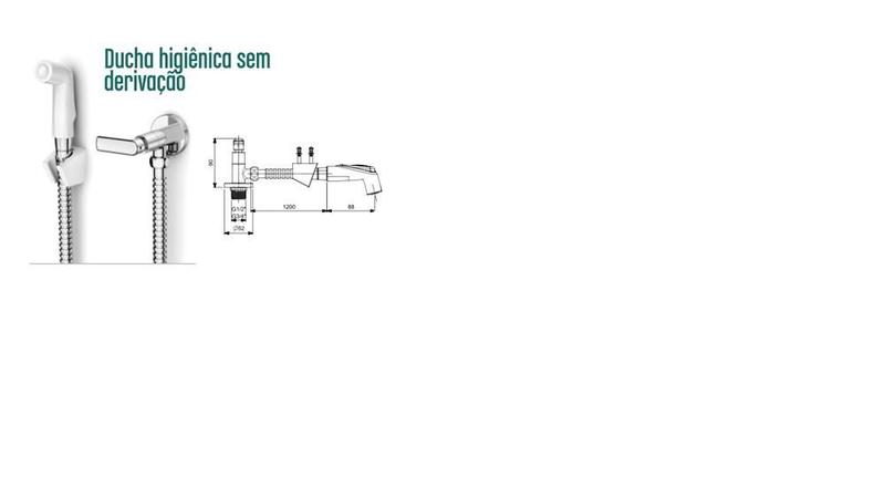 Imagem de Ducha Higiênica Smart-N Sem Derivação - Celite