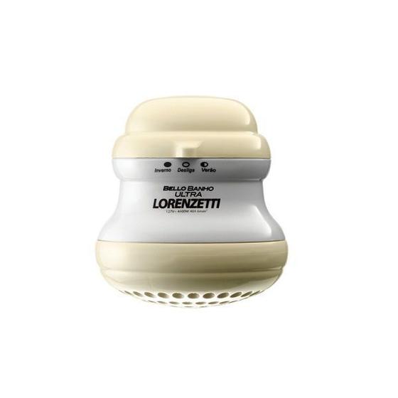 Imagem de Ducha lorenzetti loren bello 3t c/ braço 5500w 220v bege