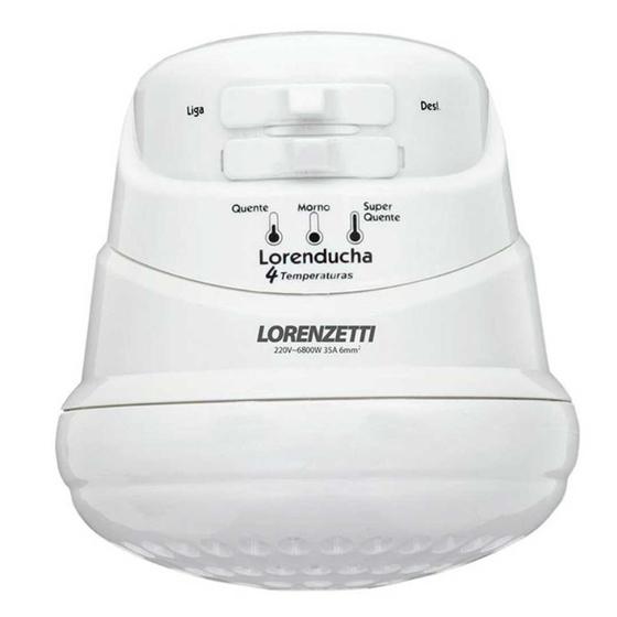 Imagem de Ducha Lorenzetti Lorenducha c/ 4 Temperatura - Branco - 220V