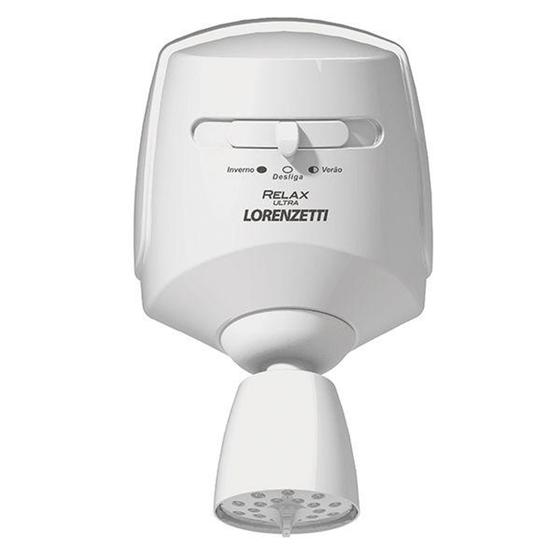 Ducha Relax 4600w Ultra Branca 220v - LORENZETTI Menor preço em Ducha Relax 4600w Ultra Branca 220v - LORENZETTI