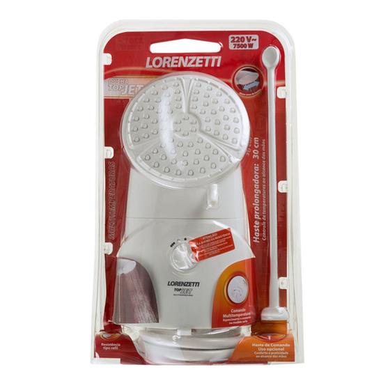 Ducha Top Jet multitemperaturas Lorenzetti Ducha Magazine Luiza