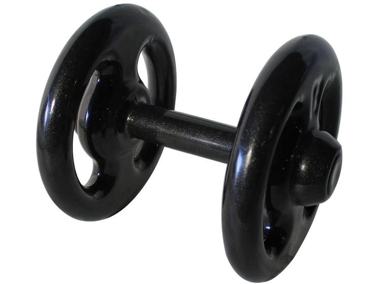 Imagem de Dumbbell Emborrachado Treinamento Funcional Academia 10Kg