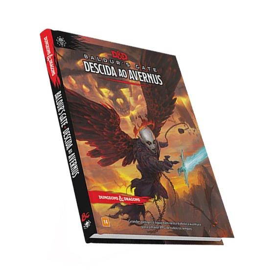 Imagem de Dungeons &amp Dragons Baldur's Gate Descida ao Avernus Livro Do Mestre Galápagos DND007 - Galapagos