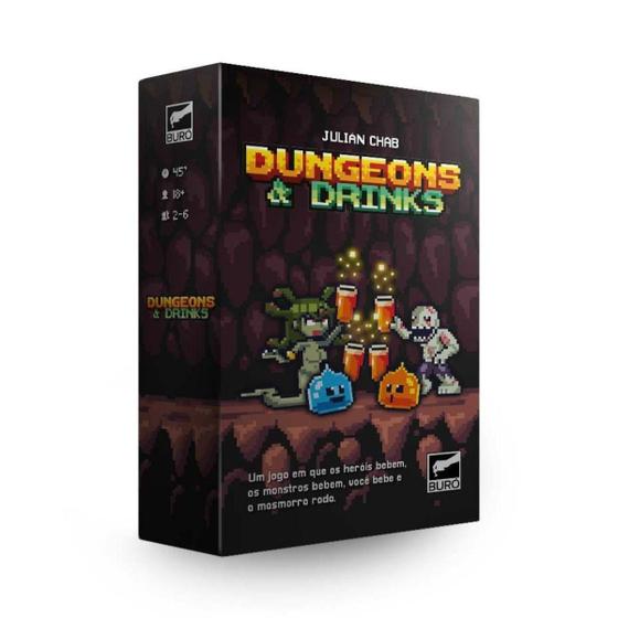 Imagem de Dungeons & Drinks: Jogo de Bebida e Aventura com Monstros