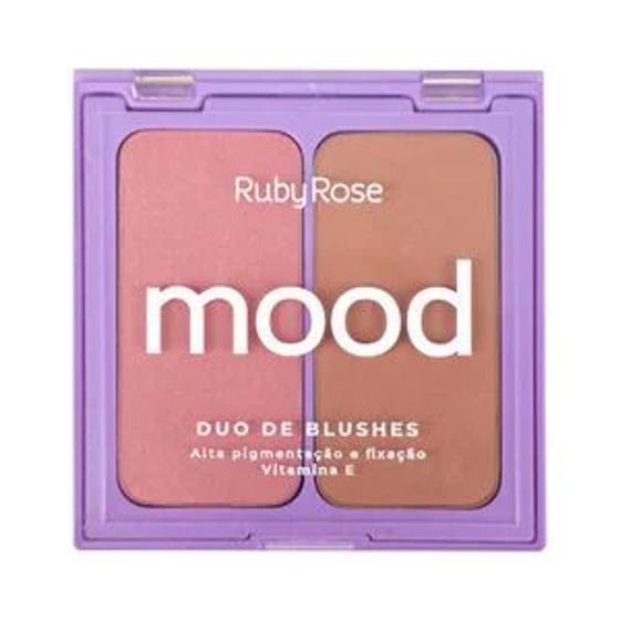 Imagem de Duo Blush Feels Mood - Rosy Flush + Ginger Bread - Rubyrose