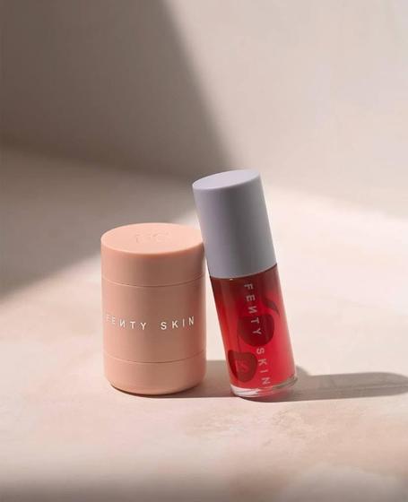 Imagem de Duo de Cuidados Labiais Fenty Skin - Perfect Puck'r e Plush Puddin'