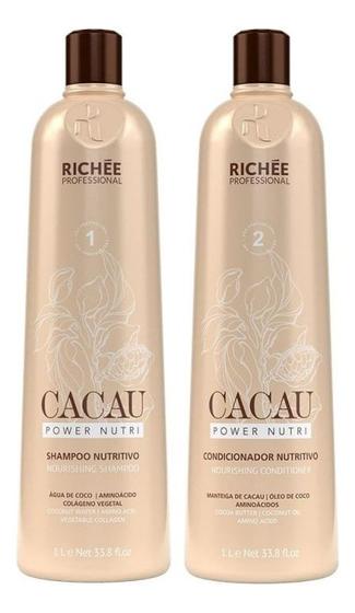 Imagem de Duo Shampoo e Condicionador Cacau Power 1l Richée