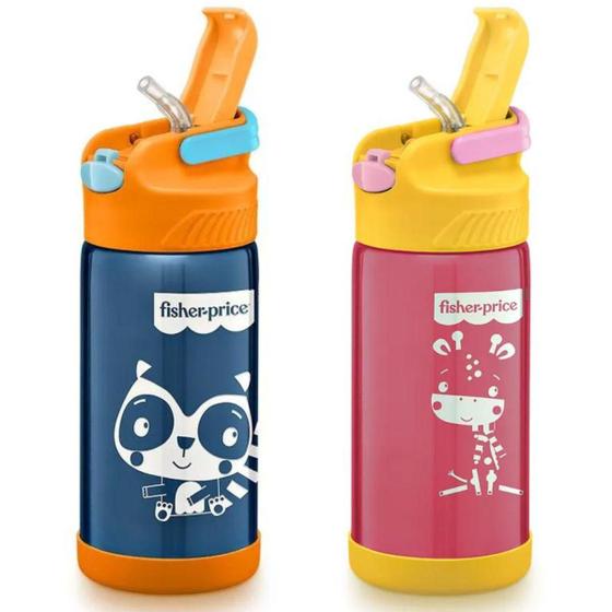 Imagem de Dupla De Copos Térmico Hot & Cold Rosa E ul - Fisher Price