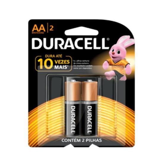 Duracel Pilha Alcalina Aa 2 Unidades reforçadas e resistente Menor preço em Duracel Pilha Alcalina Aa 2 Unidades reforçadas e resistente