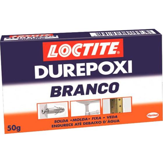 Imagem de Durepoxi Branco 50 Grs - Kit C/12 PC