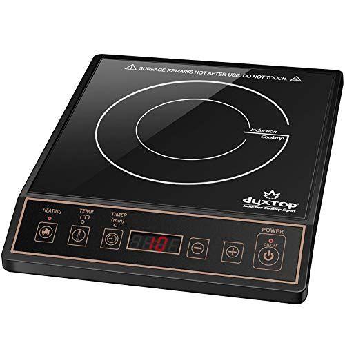 Imagem de Duxtop 1800W portátil indução cooktop queimador de bancada, ouro 9120MC/BT-M20B