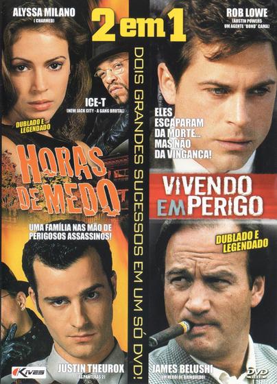 Imagem de DVD 2 em 1 - Horas de Medo - Vivendo em Perigo