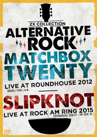 Imagem de DVD 2X Alternative Rock Vol.01 Slipknot e Matchbox Twenty