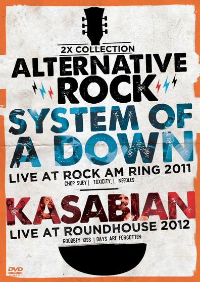 Imagem de DVD 2X Alternative Rock Vol.03 System of a Down e Kasabian