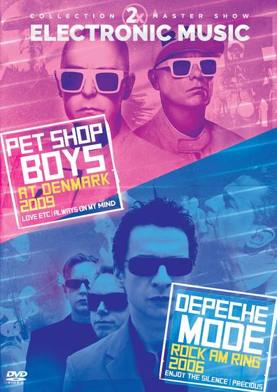 Imagem de DVD 2X Electronic Music, Pet Shop Boys e Depeche Mode