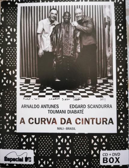 Imagem de DVD A Curva da Cintura - Arnaldo Antunes,  Edgard Scandurra e Toumani Diabaté