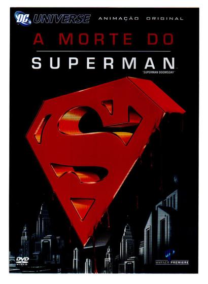 Imagem de Dvd A Morte Do Superman - Desenho