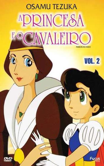Imagem de DVD A Princesa e o Cavaleiro Volume 2 Osamu Tezuka