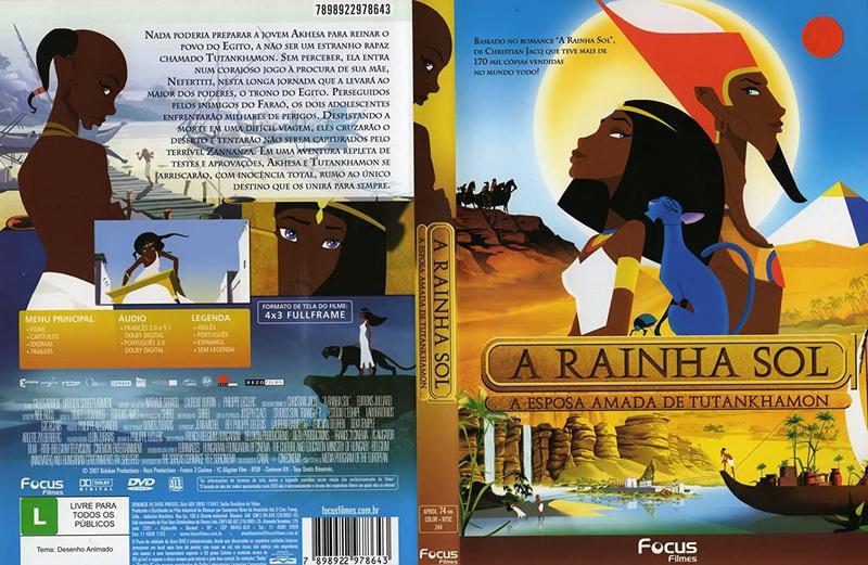 Imagem de Dvd A Rainha Do Sol - A Esposa Amada De Tutankhamon