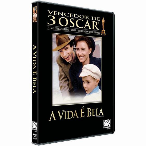 Imagem de DVD A Vida É Bela - Vencedor 3 Oscar  Roberto Benigni