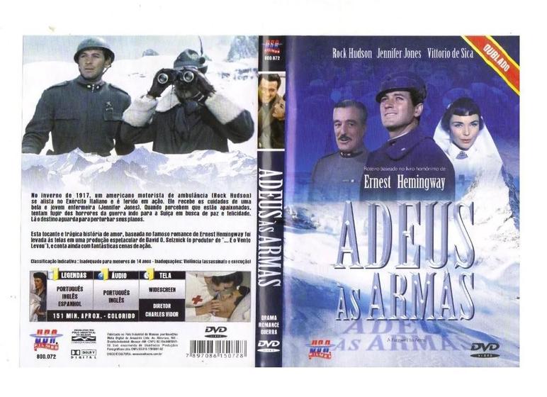 Imagem de Dvd Adeus As Armas