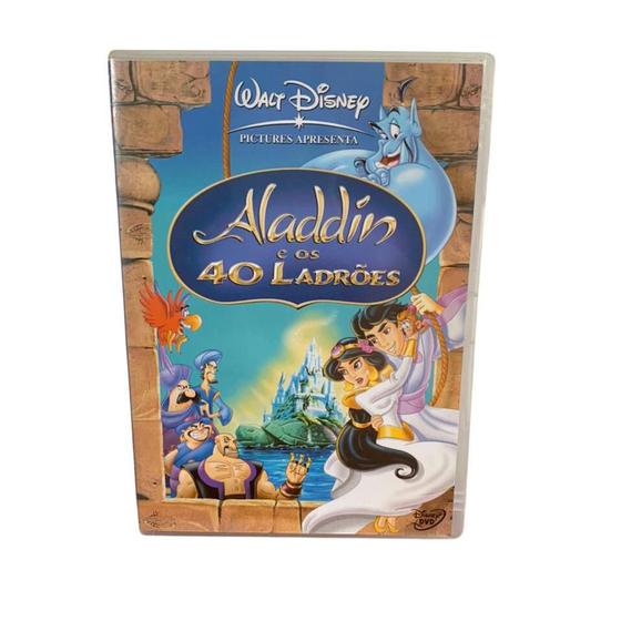 Dvd - Aladdin E Os 40 Ladrões - Disney - Revista HQ - Magazine Luiza