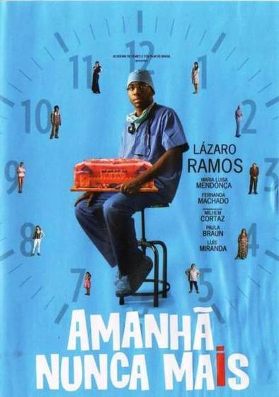 Imagem de DVD Amanhã Nunca Mais - Lázaro Ramos - Cinema Nacional