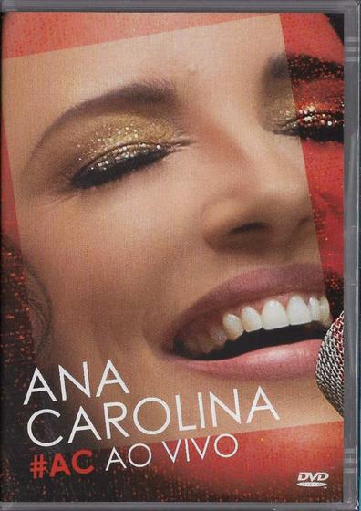 Imagem de DVD Ana Carolina Ao Vivo - Sony Music