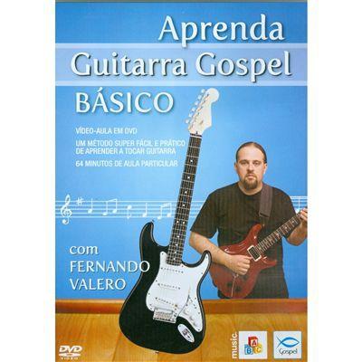 Imagem de DVD Aprenda Guitarra Gospel Básico