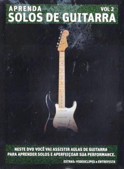 Imagem de DVD Aprenda Solos de Guitarra  Volume 2